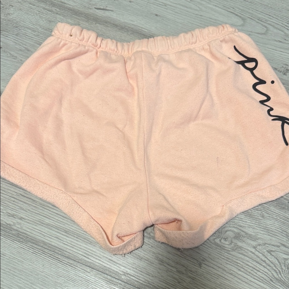 PINK Victoria's Secret Light Pink Lounge Shorts - Picture 1 of 3